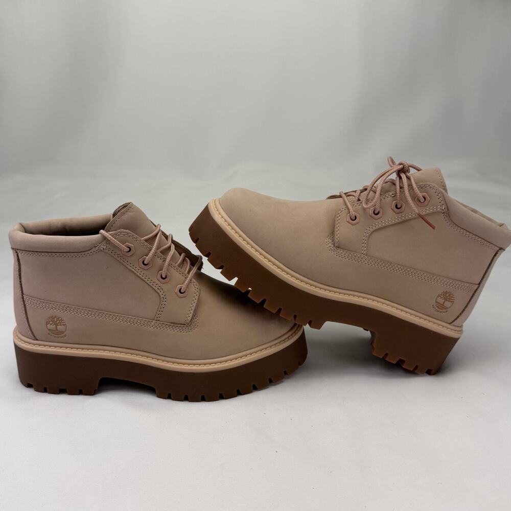 Timberland Girls Nellie Stonestreet Platform Pink Size 5.5
